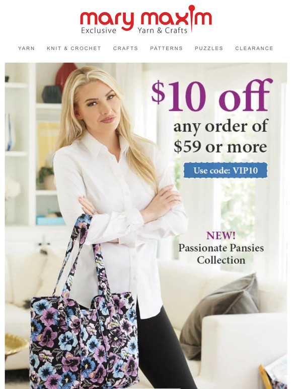 NEW! Quilted Bag Collection + $10 Off!