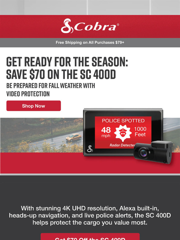 Get Ready for the Season: Save $70 on the SC 400D 📷