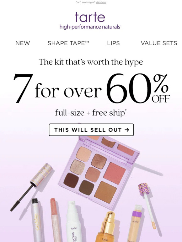 Tarte Email Newsletters Shop Sales, Discounts, and Coupon Codes