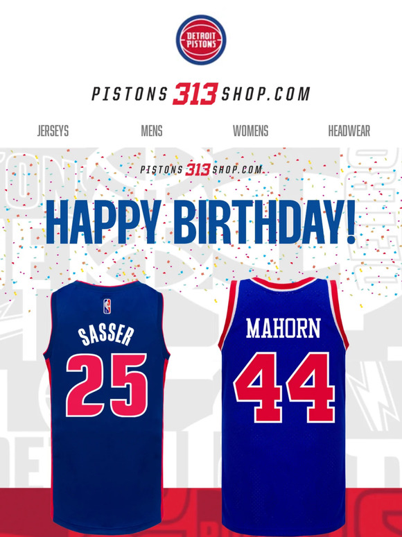 Jersey  Pistons 313 Shop