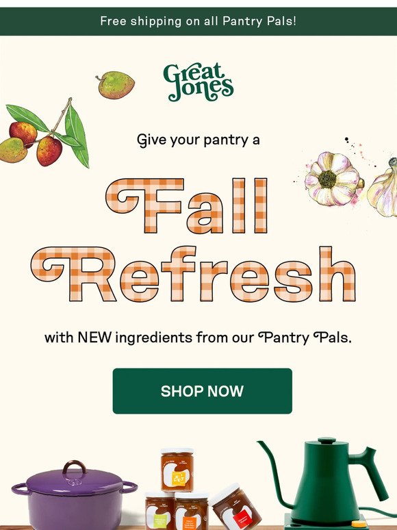 Kick off fall with NEW Pantry Pals