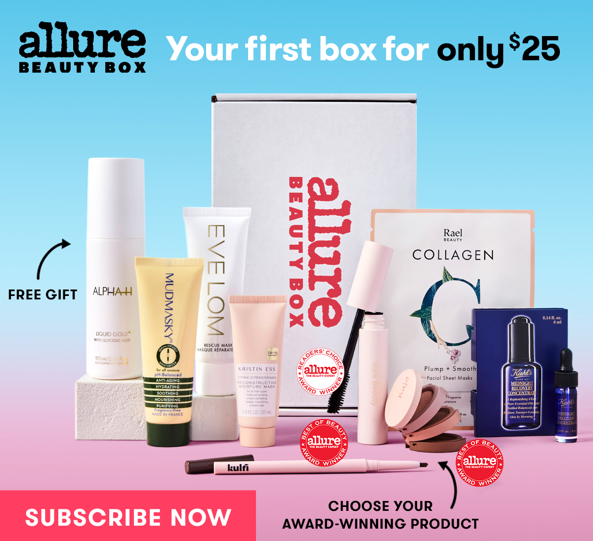 Sign up for Allure's Beauty Box