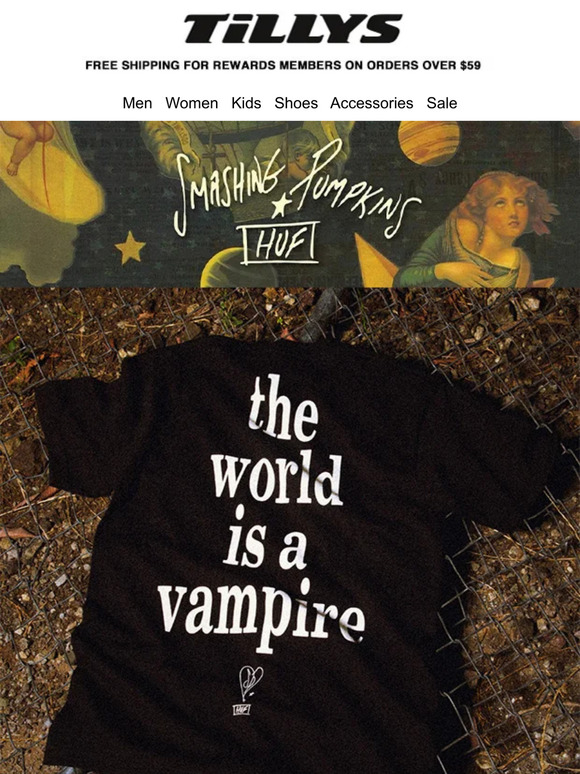 HUF x Smashing Pumpkins | New Limited Edition Collaboration!