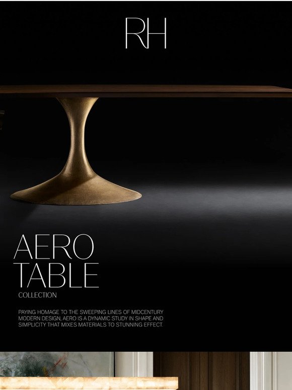 The Aero Dining Table. Iconic Midcentury Design.