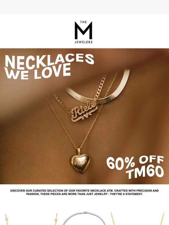 Necklaces we love 🖤
