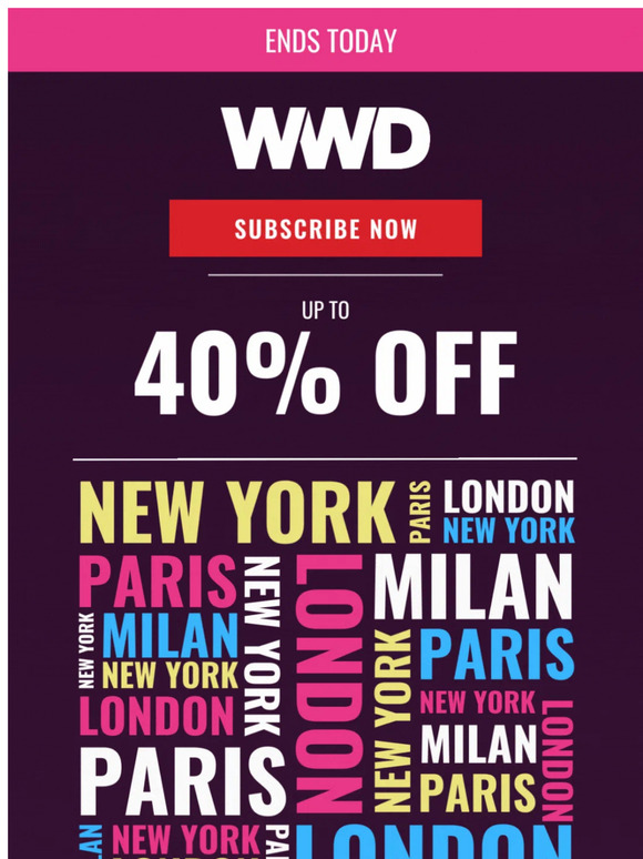 Women's Wear Daily Every Runway. Every Look. Every Moment. Milled