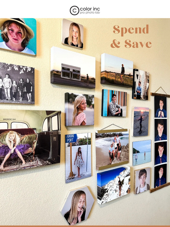 All eyes on Hex Wraps, Wood Prints, Metals, Gallery Wraps & Acrylic Blocks.