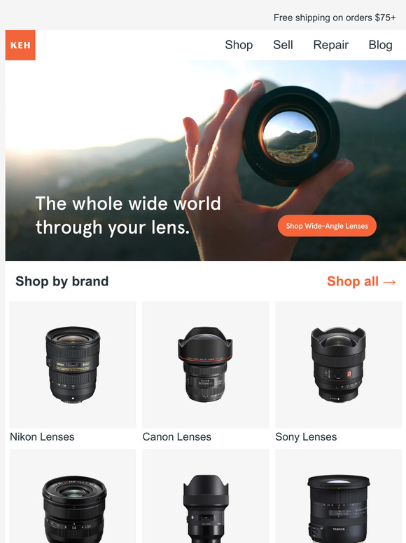 Shop wide-angle lenses 📸