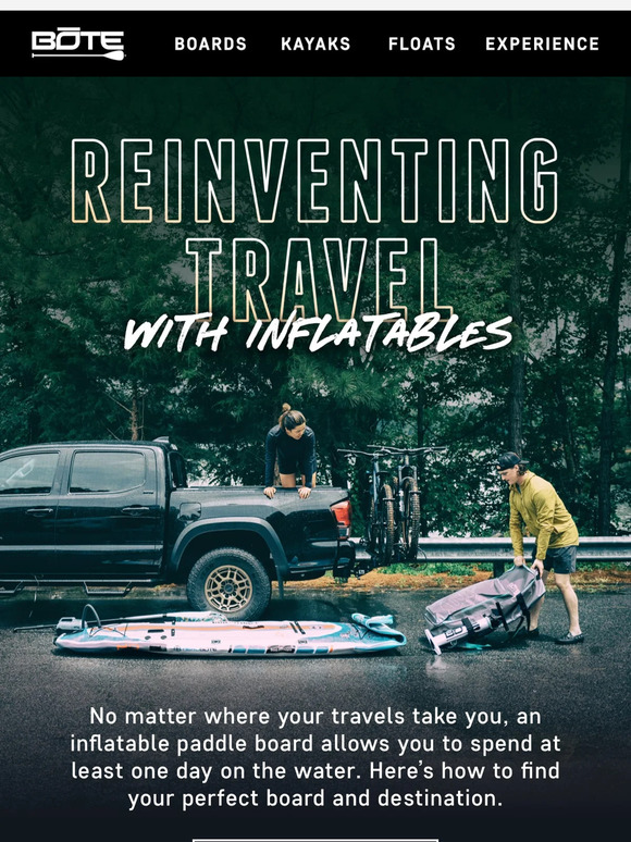 boteboard Pack Light, Travel Far Milled