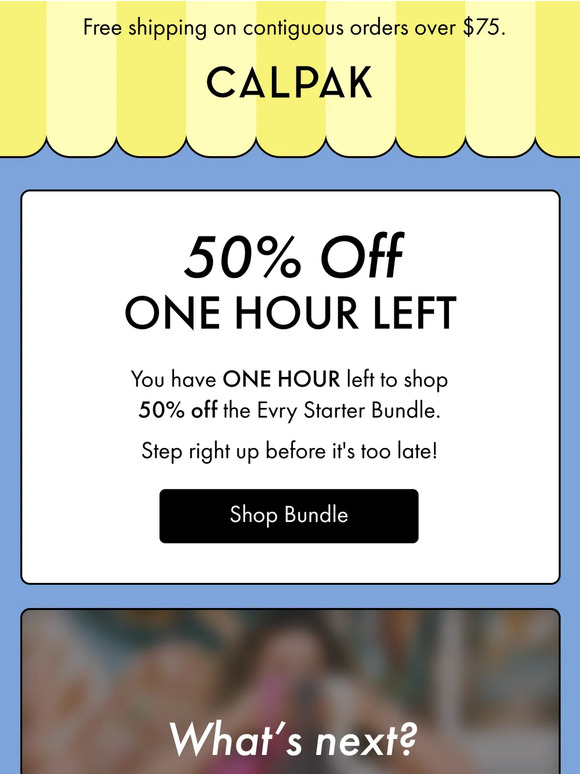 ENDING: 50% OFF