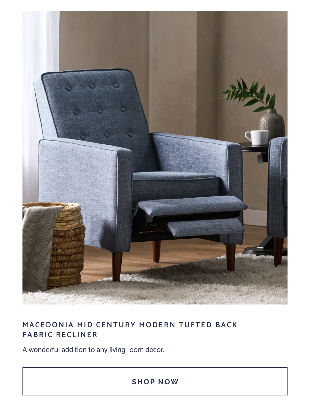 MONTEREY OUTDOOR ROCKING CHAIR W/ CUSHION
