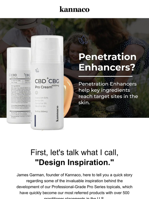 Penetration Enhancers? $400mm Advice + Pro Cream PE Profile