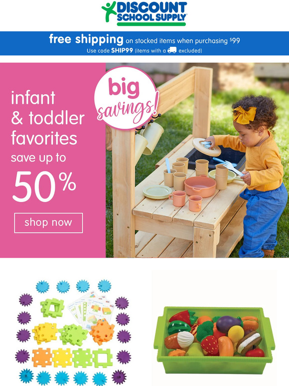 Infant & toddler faves are on sale today!