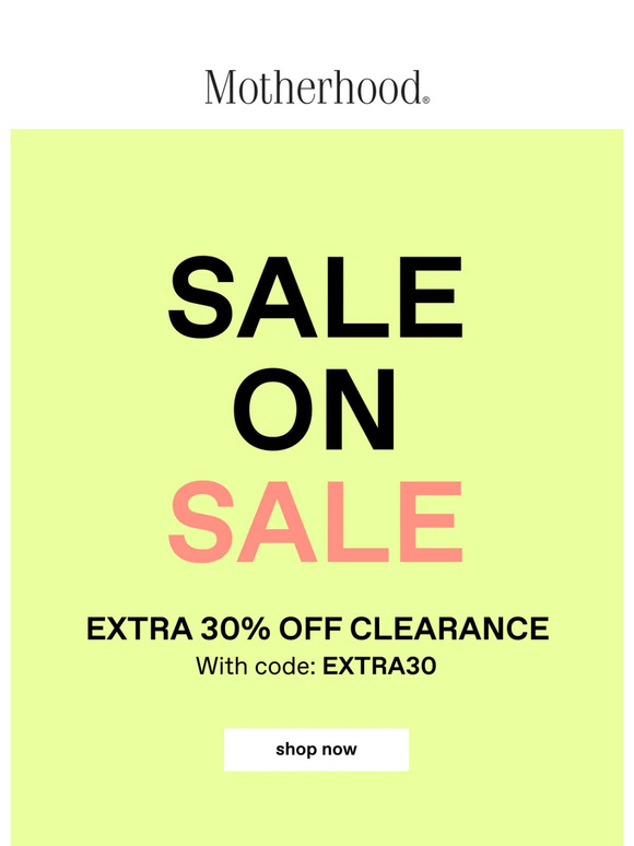 Extra Sale Please