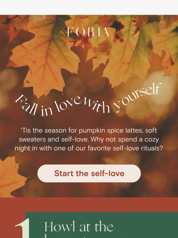 Fall in love with yourself