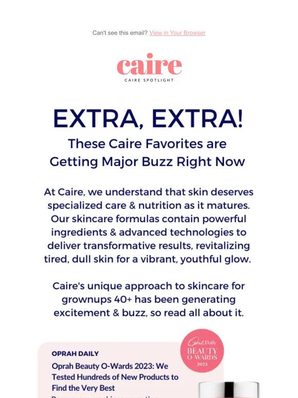 Caire in the Headlines!!! 💖
