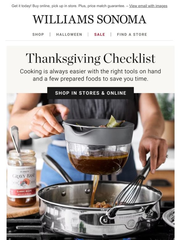 Thanksgiving tools we use every year