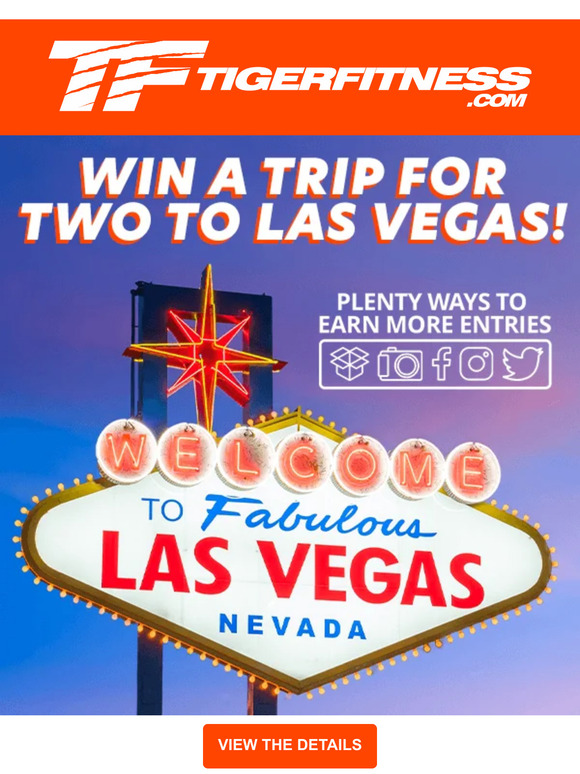 Enjoy a Free Vacation for Two in Sin City 🎰Here's How to Get Your Chance Today!