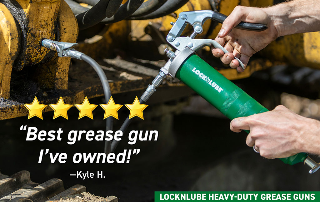 LockNLube How to Load and Prime a Grease Gun LockNLube U Milled