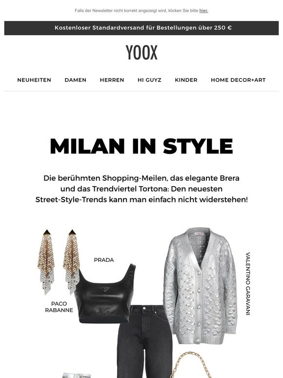 Ciao Milano! Lassen Sie sich von den Street-Style-Trends der Fashion Week inspirieren >