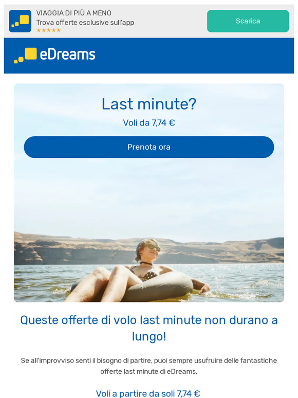 🛫 Queste offerte non dureranno a lungo