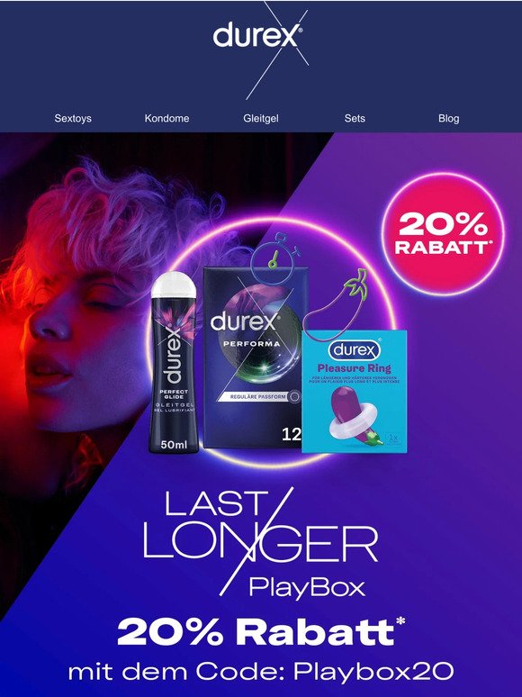 Zeitlich begrenztes Angebot: Sparen Sie 30 % auf die Last Longer PlayBox!