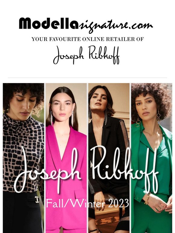 Elevate your Fall style with Joseph Ribkoff 🍂