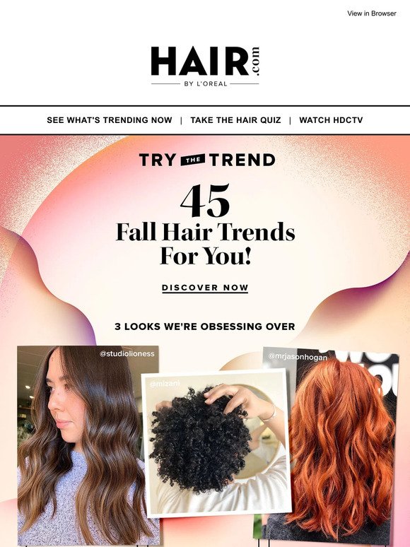 45 Fall Hair Trends You Need to Know