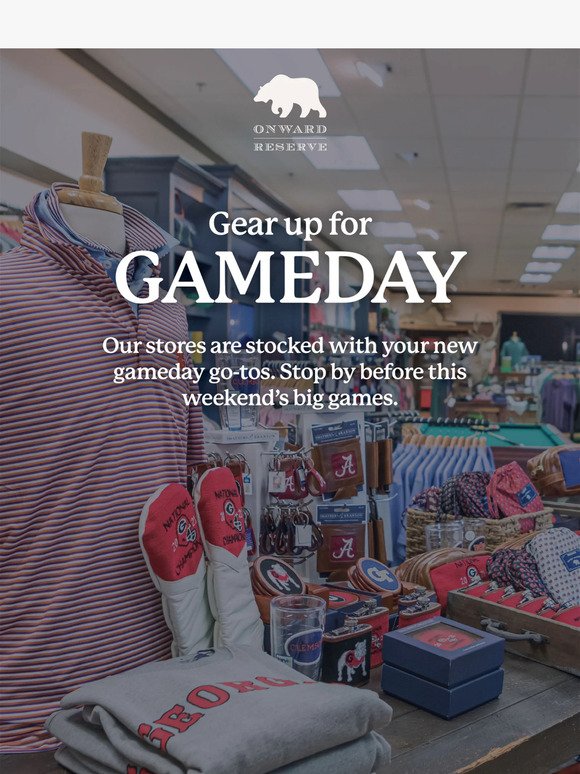 Gear up for Gameday