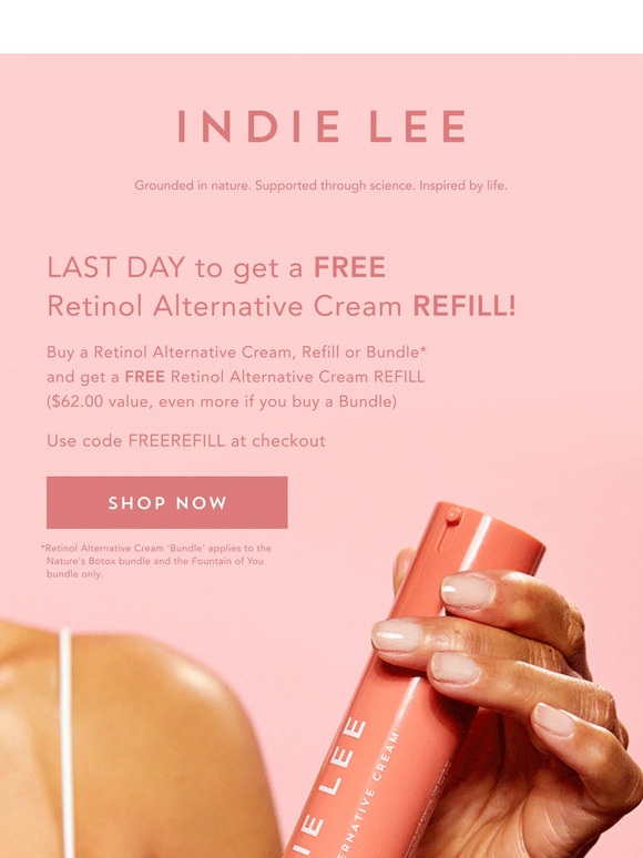 LAST DAY to get 6 weeks of radiant skin on us!