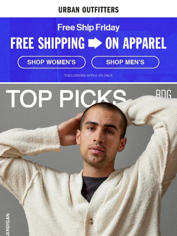 cardigans, hoodies and more (+ FREE SHIPPING)