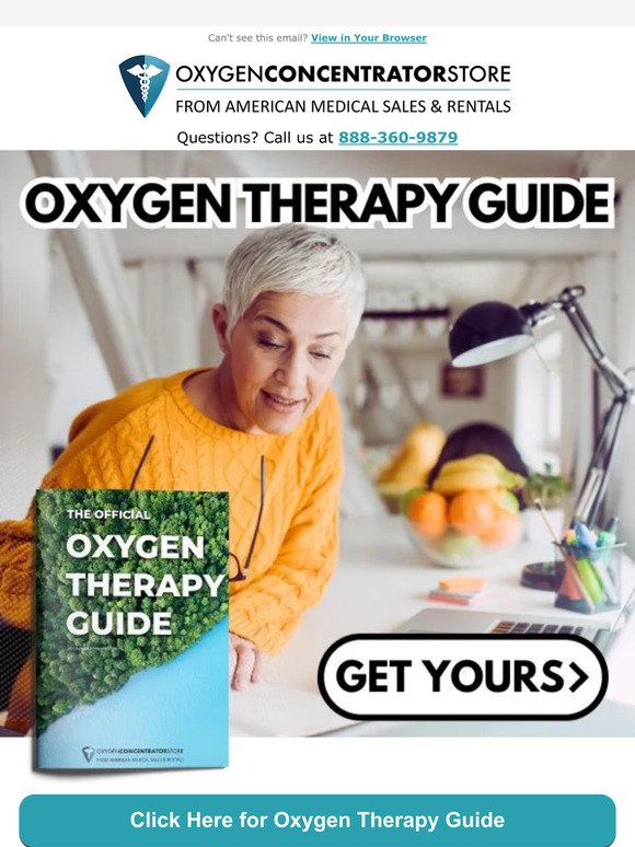 American Medical Sales and Rentals Oxygen Therapy Guide for you! 📗