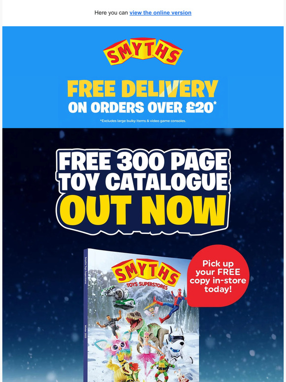 Smyths Toys: The Smyths Toys Catalogue is out now! | Milled