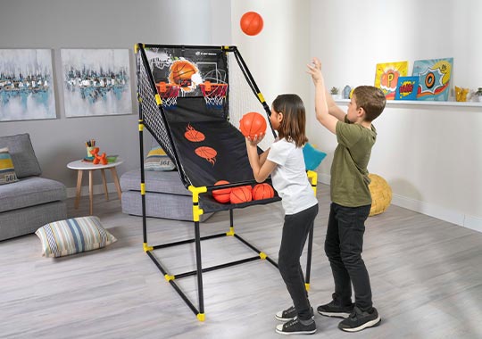 Double Shot Basketball Arcade with Timer