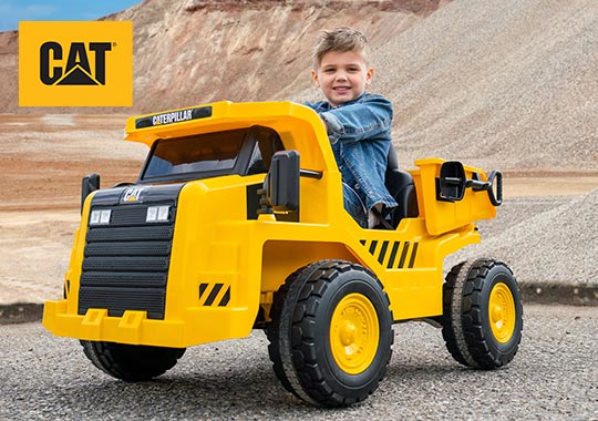 CAT Tip Truck 12V Ride On