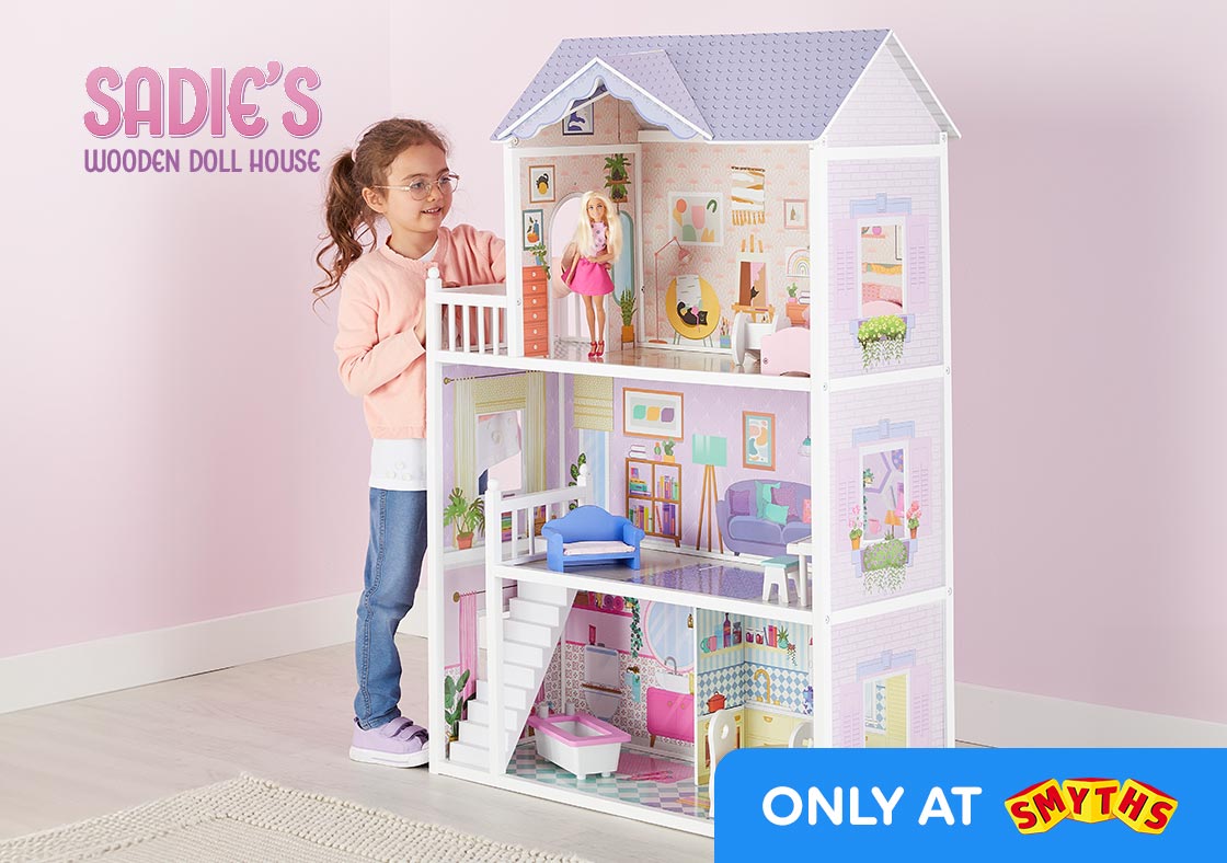 Sadies Wooden Doll House