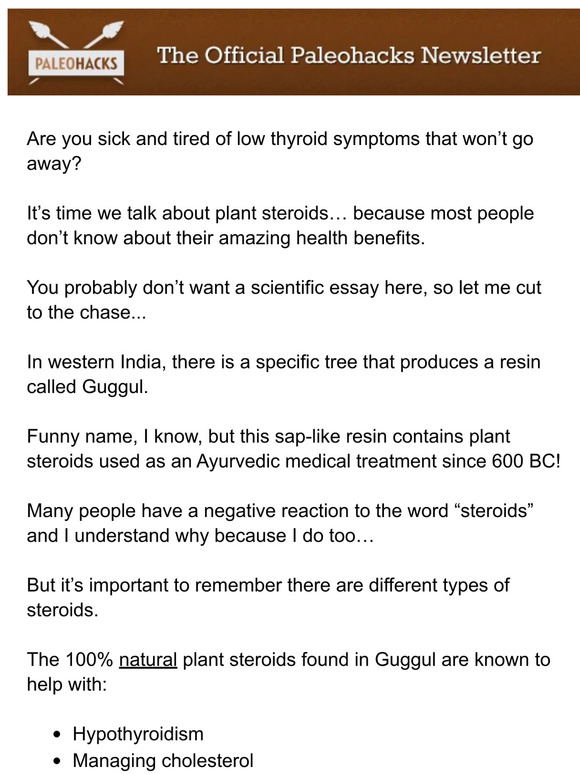 it’s time to talk about plant steroids