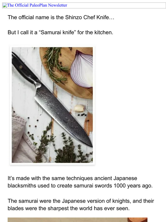 This “Samurai knife” is faster, easier, safer in the kitchen