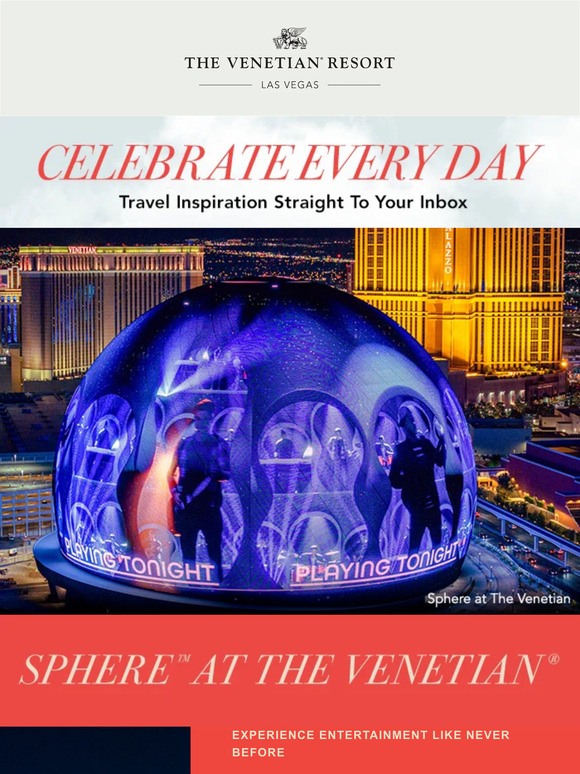 Immerse Yourself in the Sphere Experience