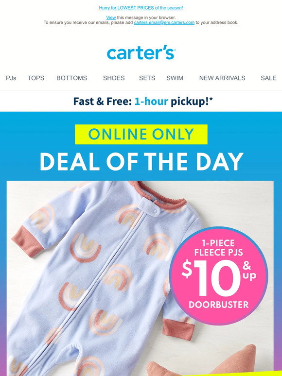 carter-s-24-hours-only-1-piece-pjs-from-10-milled