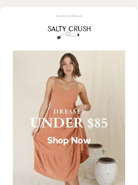 STUNNING DRESSES $85 & UNDER 🙌🔥