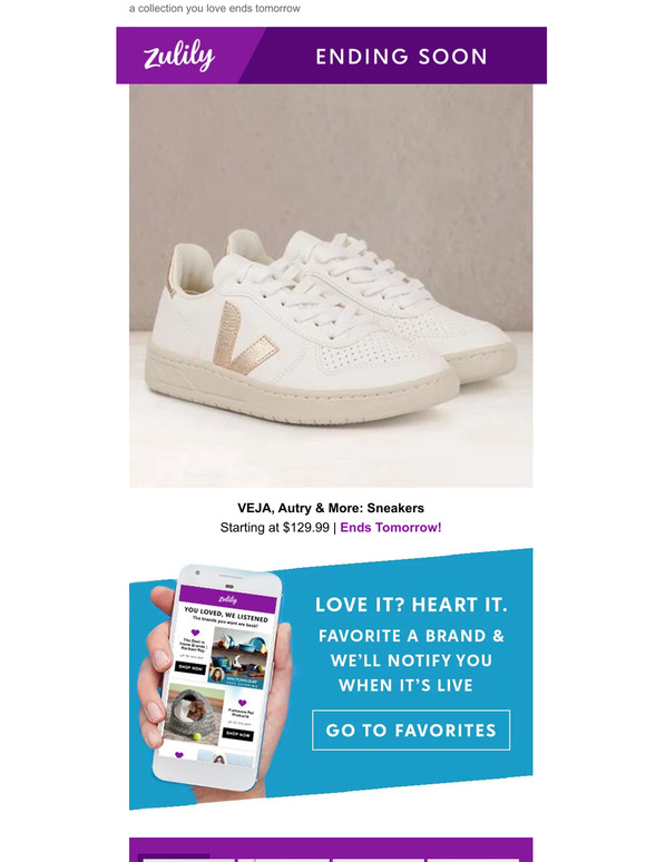 VEJA, Autry & More: Sneakers ends soon!