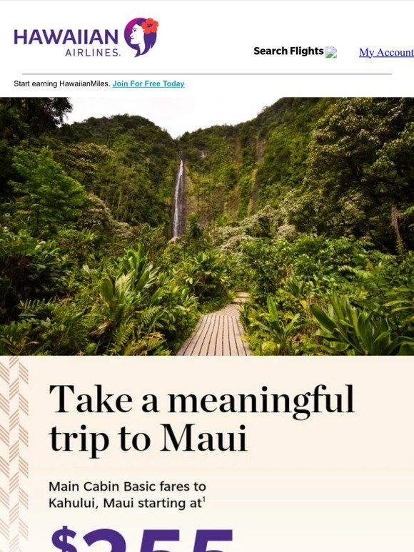 Your vacation supports Maui