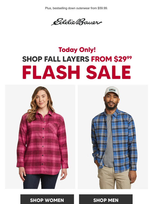 TODAY ONLY! Fall Layers From $29.99