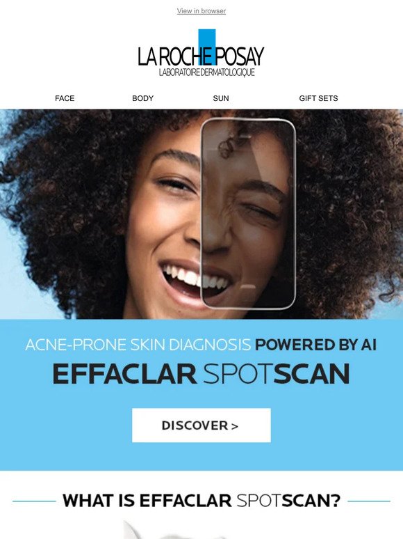 Try Our Skin Diagnosis tool, SpotScan