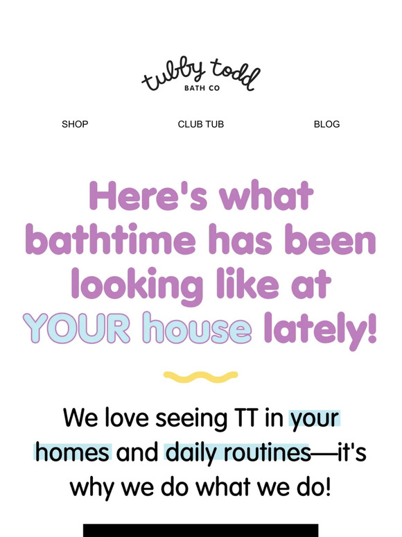 Bathtime at YOUR house 🩵