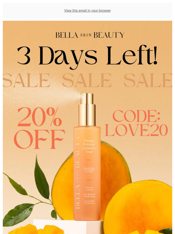 Only 3 Days Left - Super SALE!