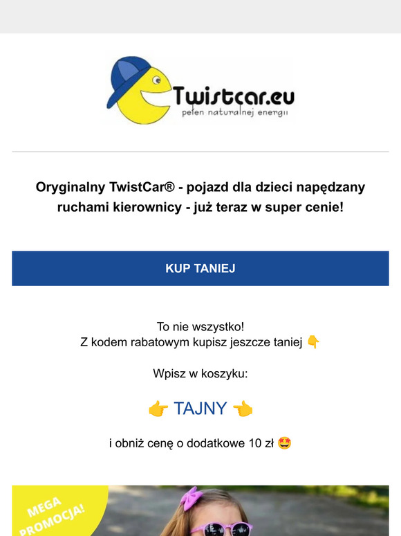 Oryginalny TwistCar® - MEGA PROMOCJA! 🤩🔥 A z kodem jeszcze taniej 😍