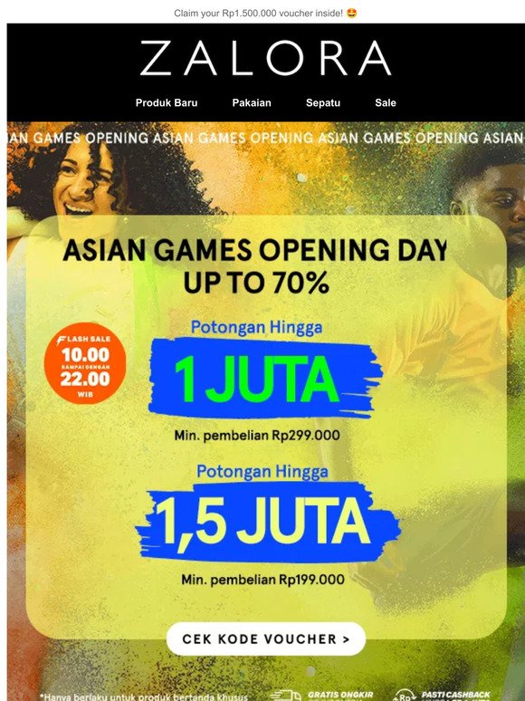 🎉 Let's Kick Off Asian Games with SALE-tastic Explosion! 🌟