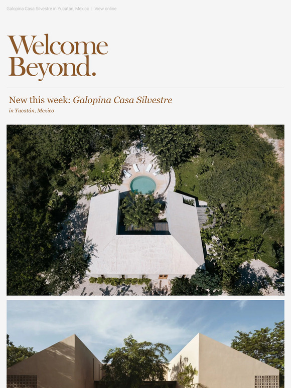 New this week: Galopina Casa Silvestre